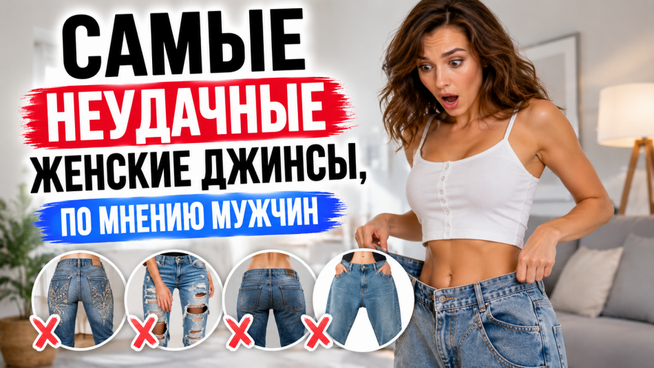 Джинсы, которые портят фигуру: почему низкая посадка больше не работает